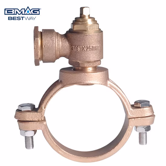 Sillín de virola de bronce/correa de virola con ajuste a presión